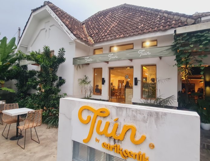 Cafe Hidden Gem di Malang, Tuin Cafe by Carik Cenik